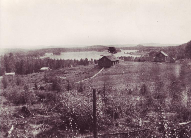 Vy ver Klippsta 1939 fotograferat frn stigen till Rstrm